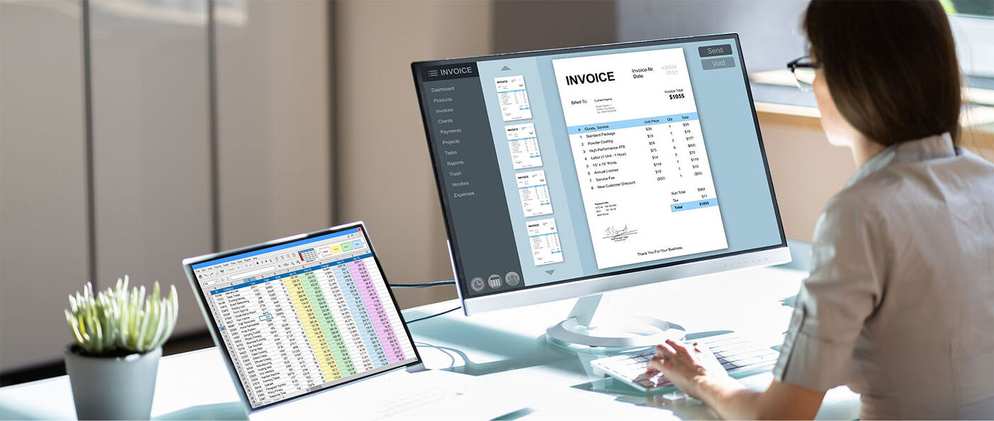 Image of a business owner using Did They Pay to allow staff to access Xero invoicing to do their job effectivley.